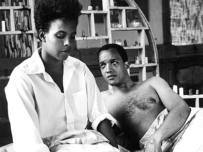 Nola Darling in Spike Lee's Do The Right Thing With One Of Her Men