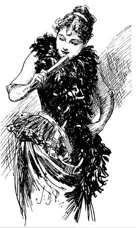 A "coquette" back in the day....